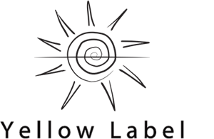 logo beitrag yellow label